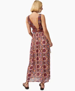 Maxi Jurk North Bordeaux^Chufy Discount