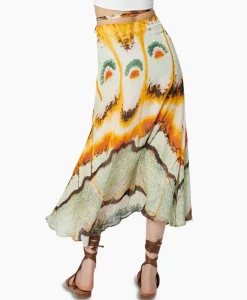Maxi Rok Jasmine Geel^Chufy Sale