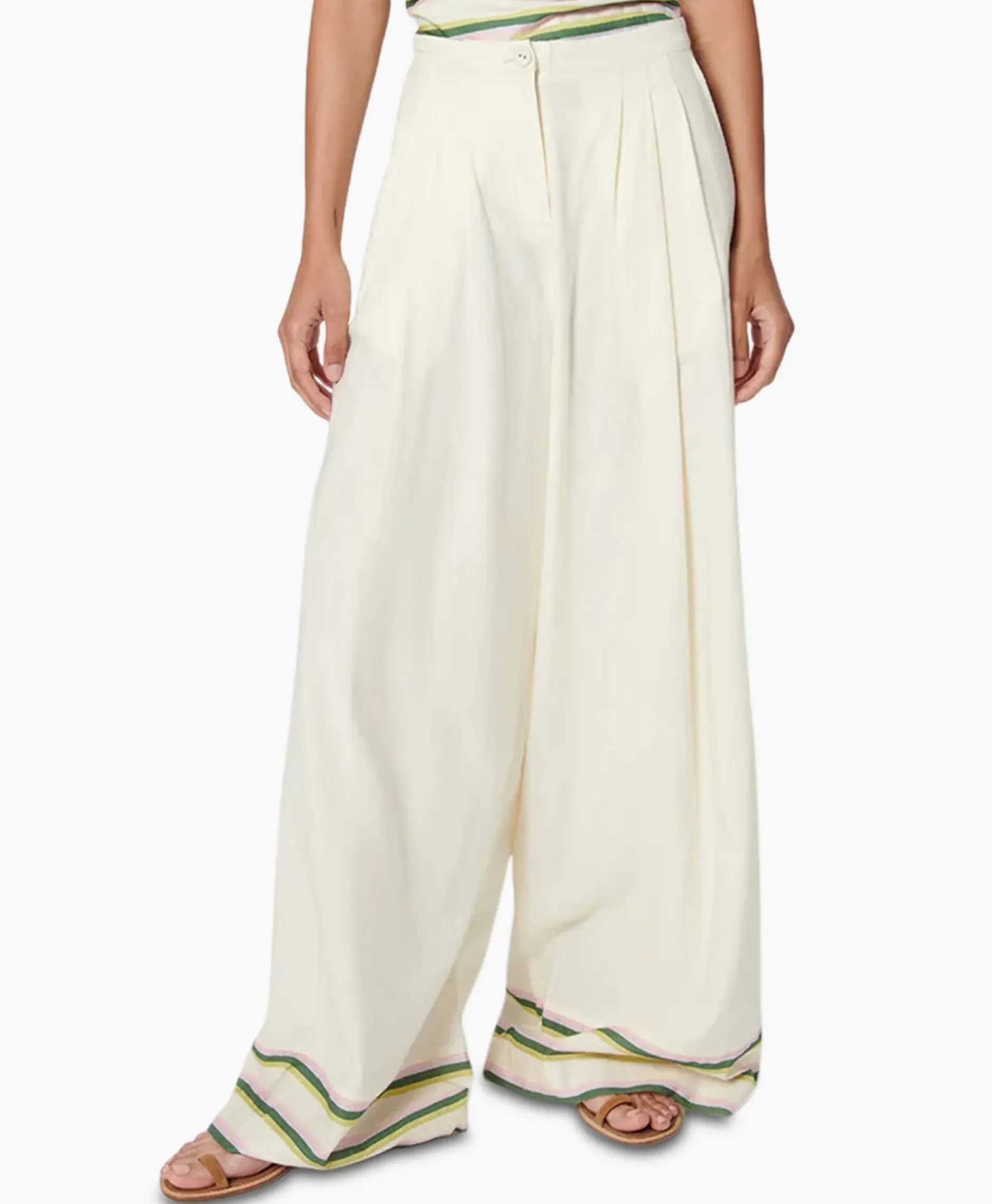 Pantalon Okra Ecru^Chufy