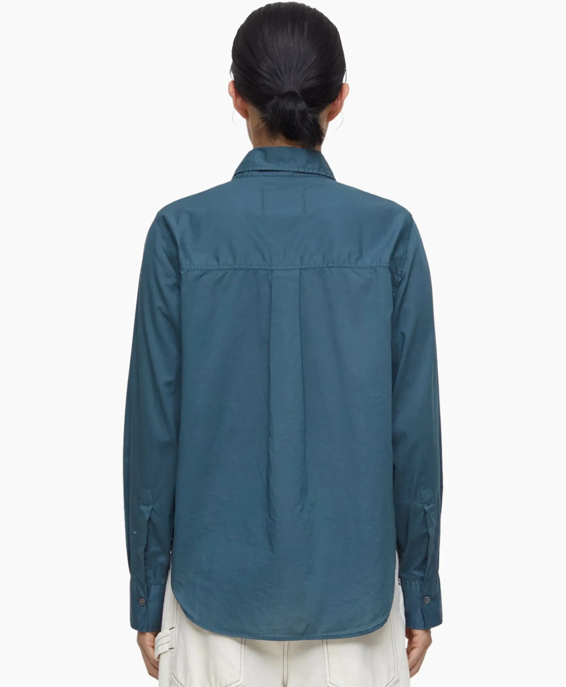 Blouse Fitted Blauw^Closed Best