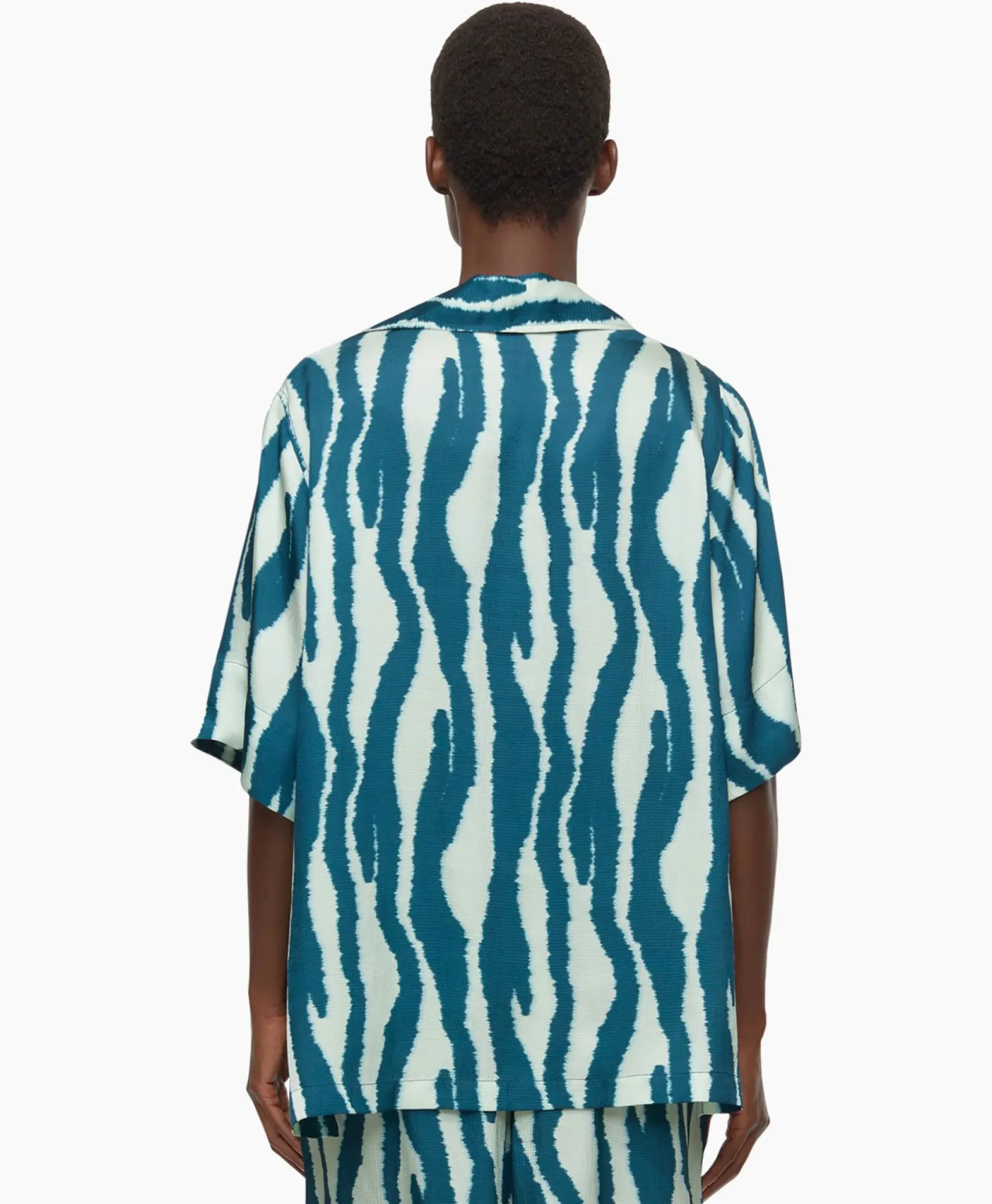 Blouse Short Sleeve Blauw^Closed Best