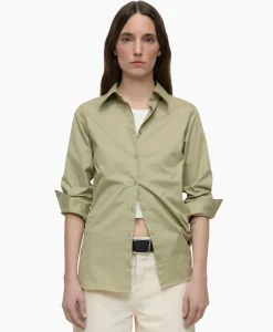 Blouse Waisted Beige^Closed Best