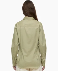 Blouse Waisted Beige^Closed Best