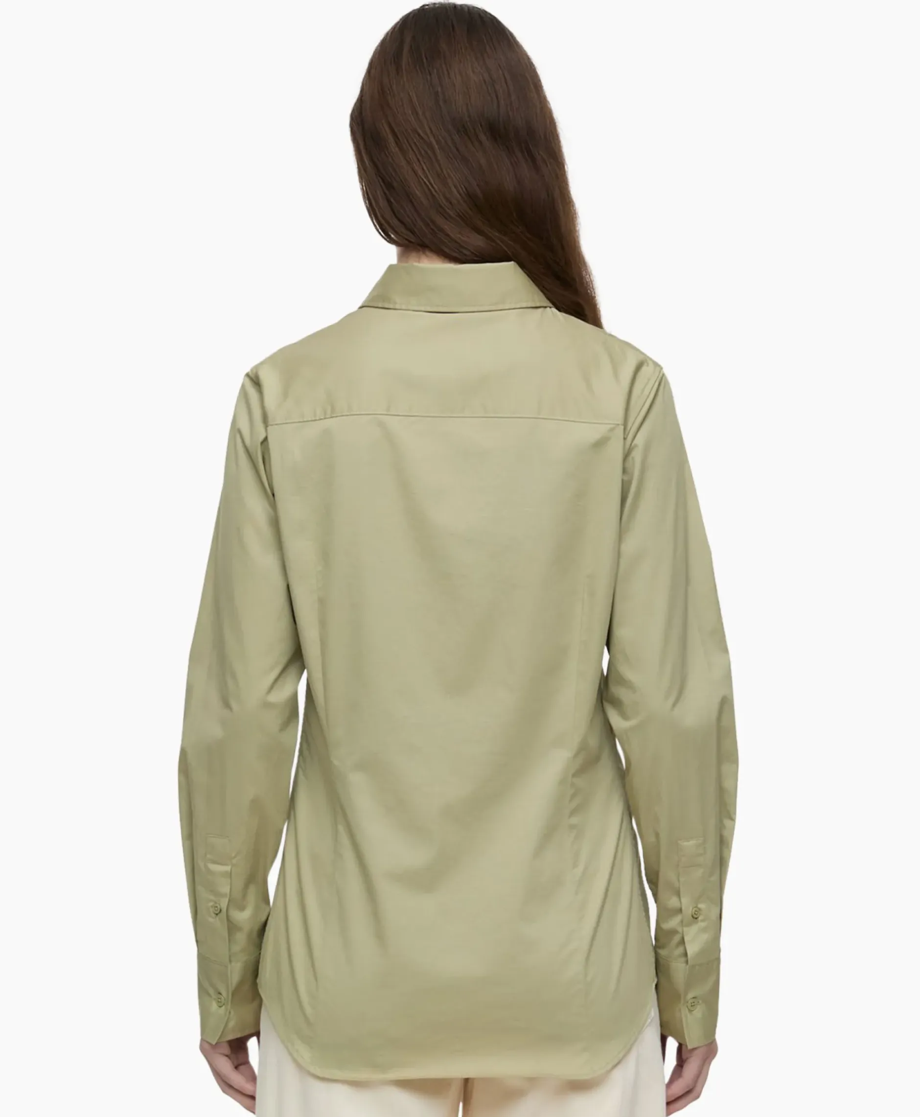 Blouse Waisted Beige^Closed Best