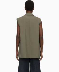 Gilet Sleeveless Taupe^Closed Sale