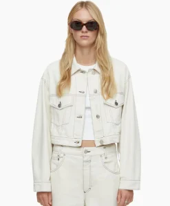 Jack Boxy Denim Off White^Closed Clearance