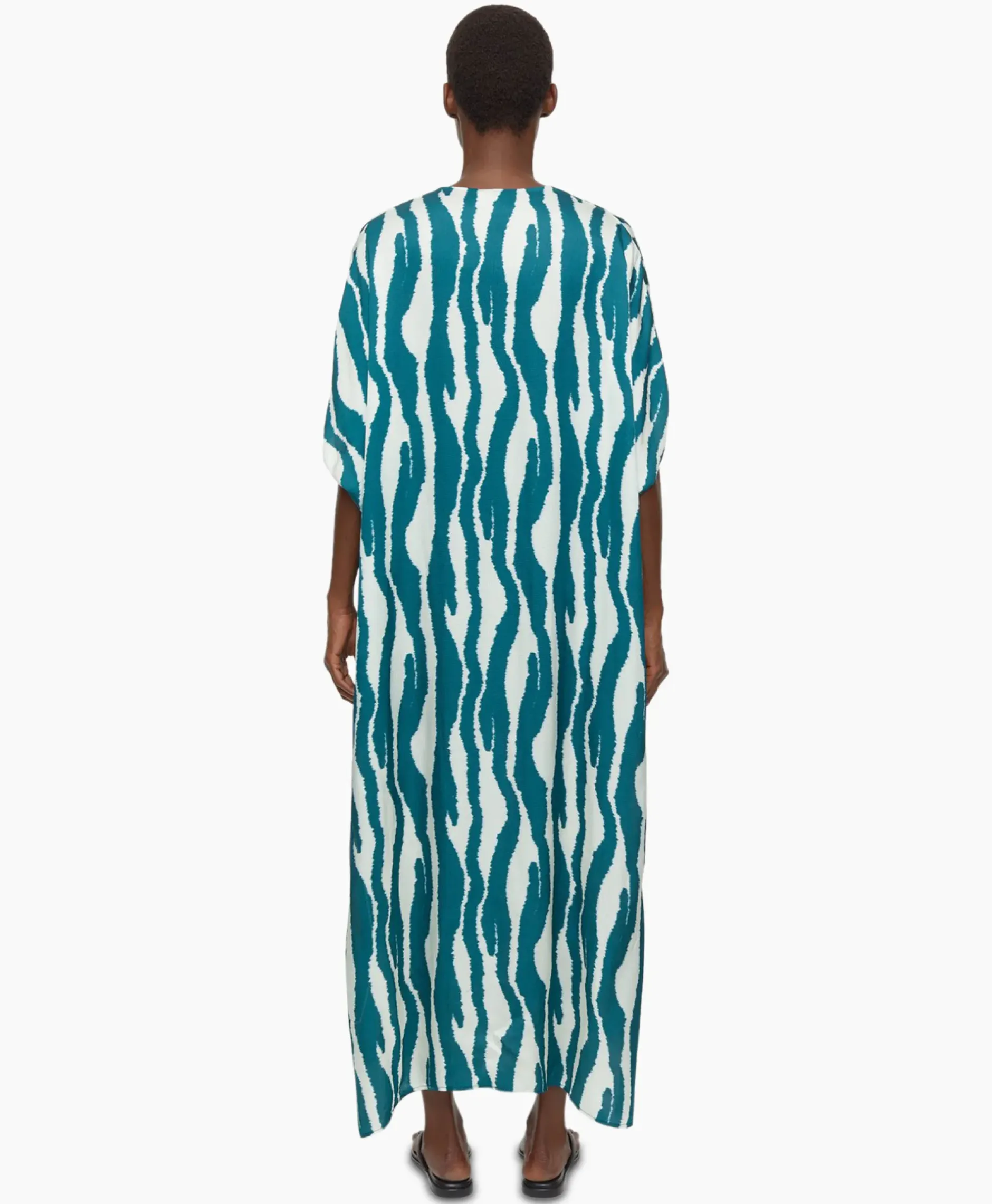 Maxi Jurk Caftan Blauw^Closed