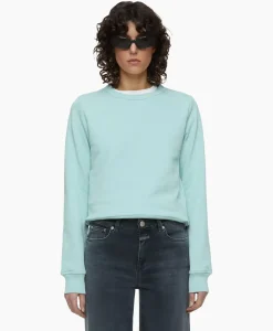 Pullover Fitted Mint^Closed Clearance