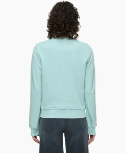 Pullover Fitted Mint^Closed Clearance