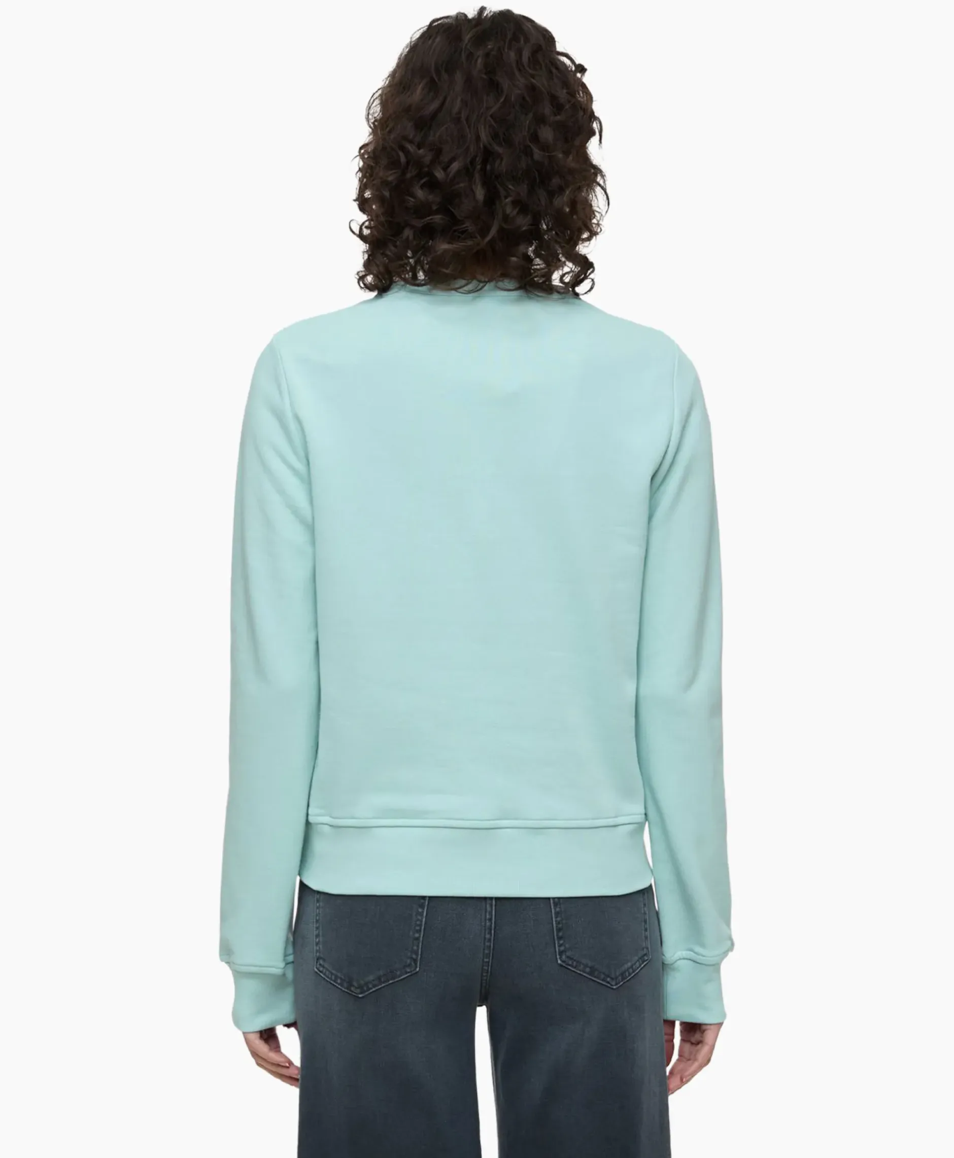 Pullover Fitted Mint^Closed Clearance