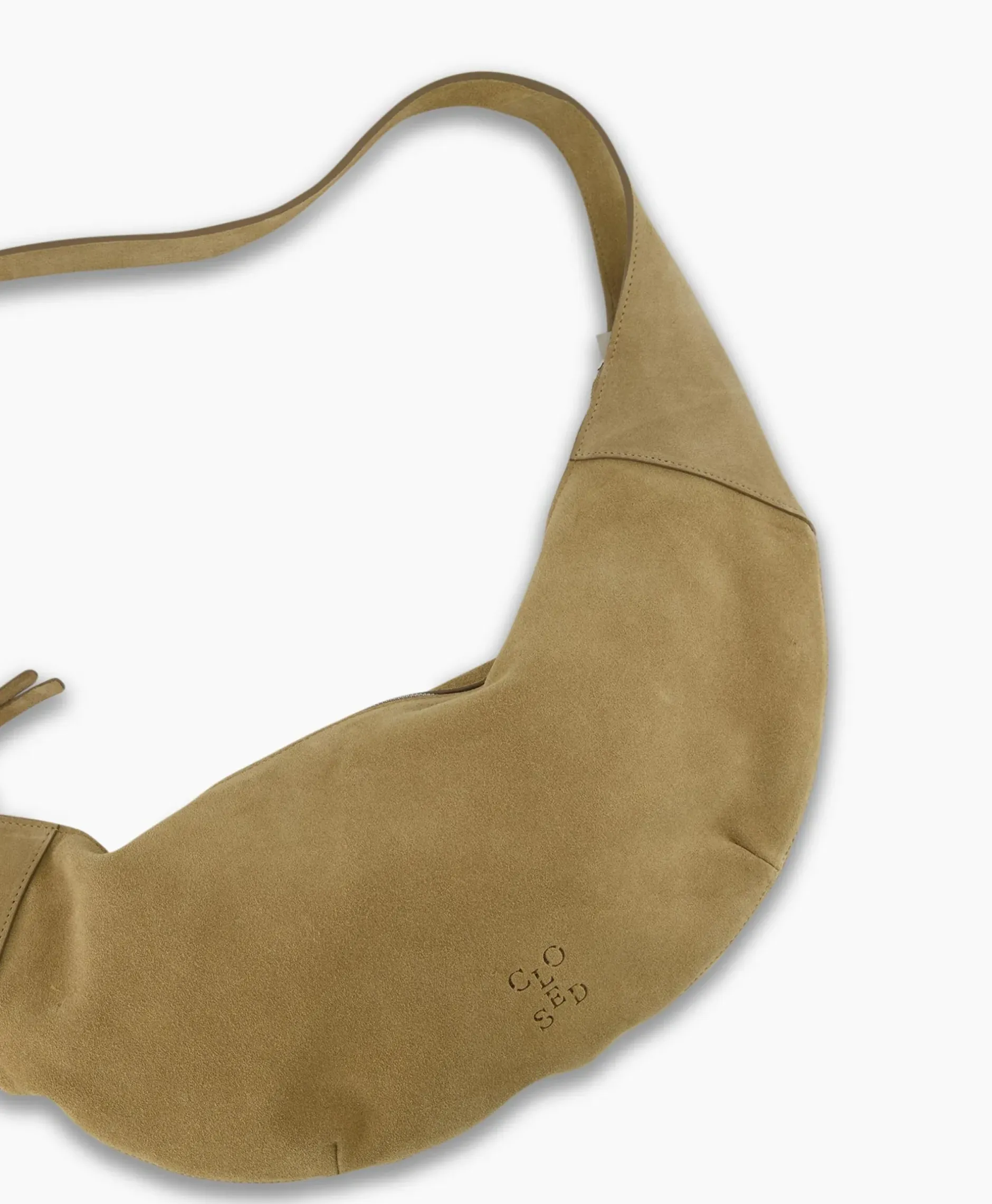 Schouder / Hand Tas Half Moon M Beige^Closed Sale