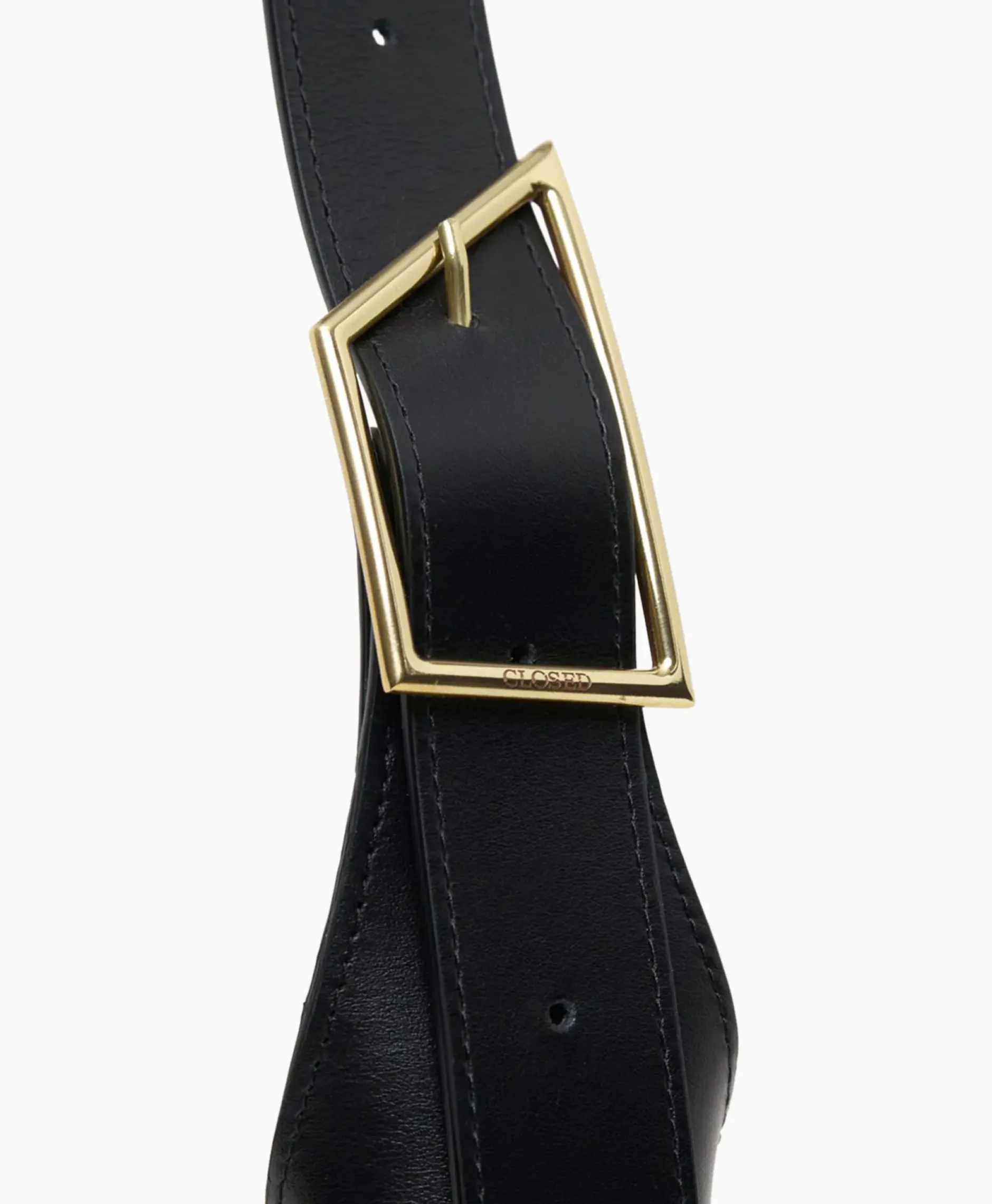 Schouder / Hand Tas Half Moon M Zwart^Closed Hot