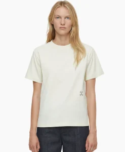 T-Shirt Korte Mouw Basic Ecru^Closed New