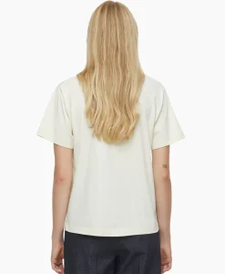 T-Shirt Korte Mouw Basic Ecru^Closed New