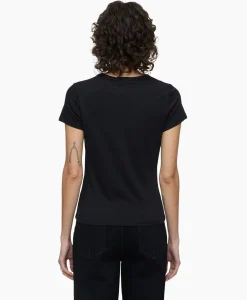 T-Shirt Korte Mouw Crew Neck Short Sleeve Zwart^Closed