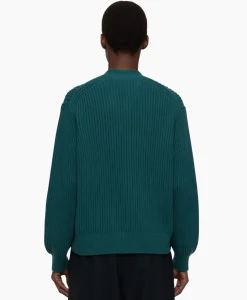 Vest Wrap Long Sleeves Groen^Closed Discount