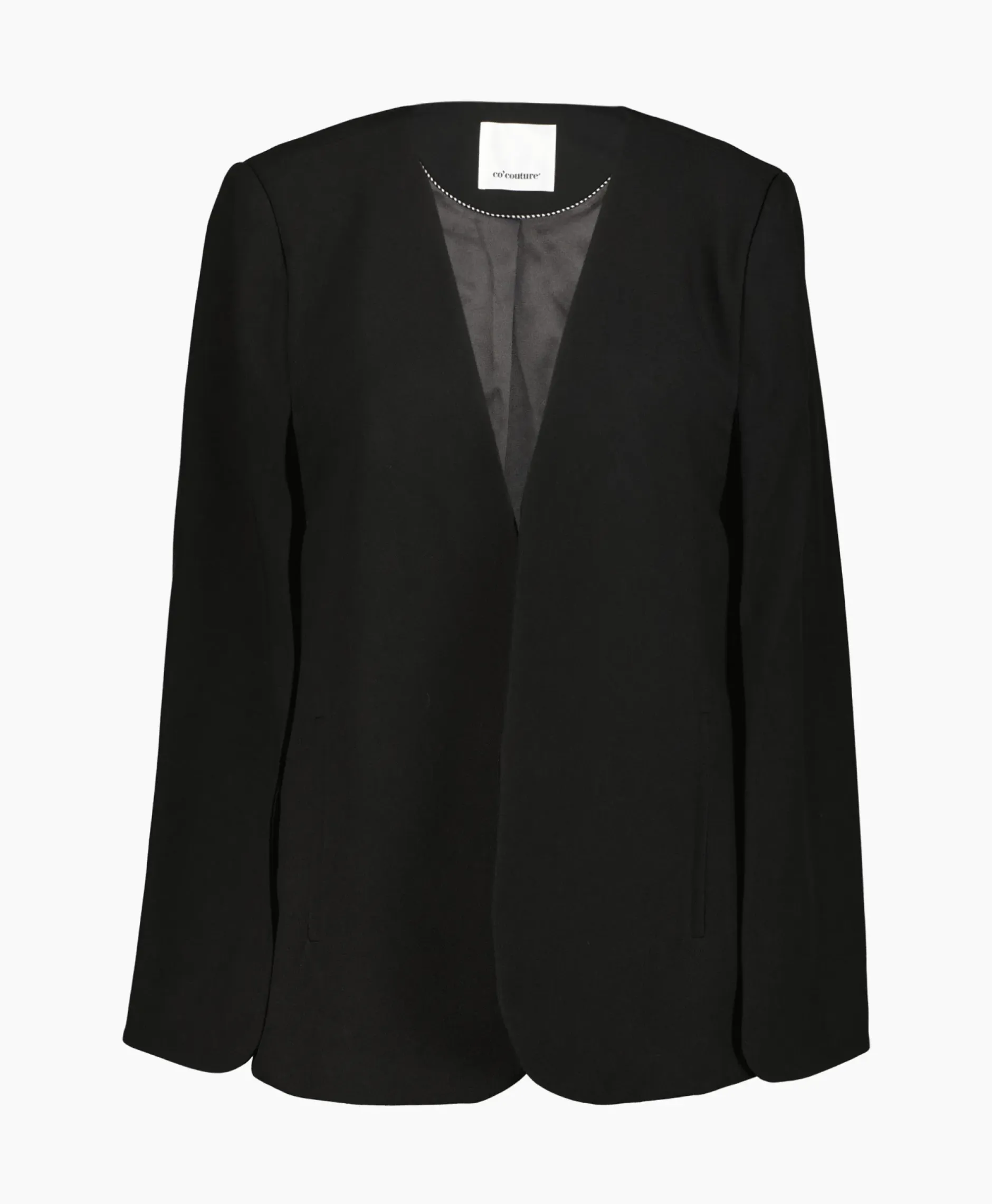 Co'Couture Blazer Volacc Cape Zwart^Co'couture Clearance