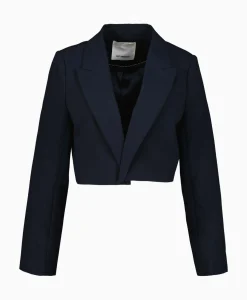 Co'Couture Blazer Vola Crop Donker Blauw^Co'couture Sale