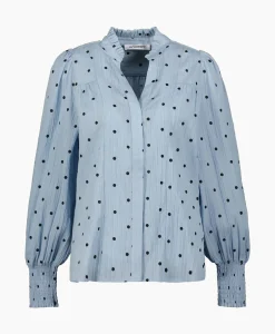 Co'Couture Blouse Dora Dot Blauw^Co'couture Sale