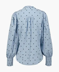 Co'Couture Blouse Dora Dot Blauw^Co'couture Sale
