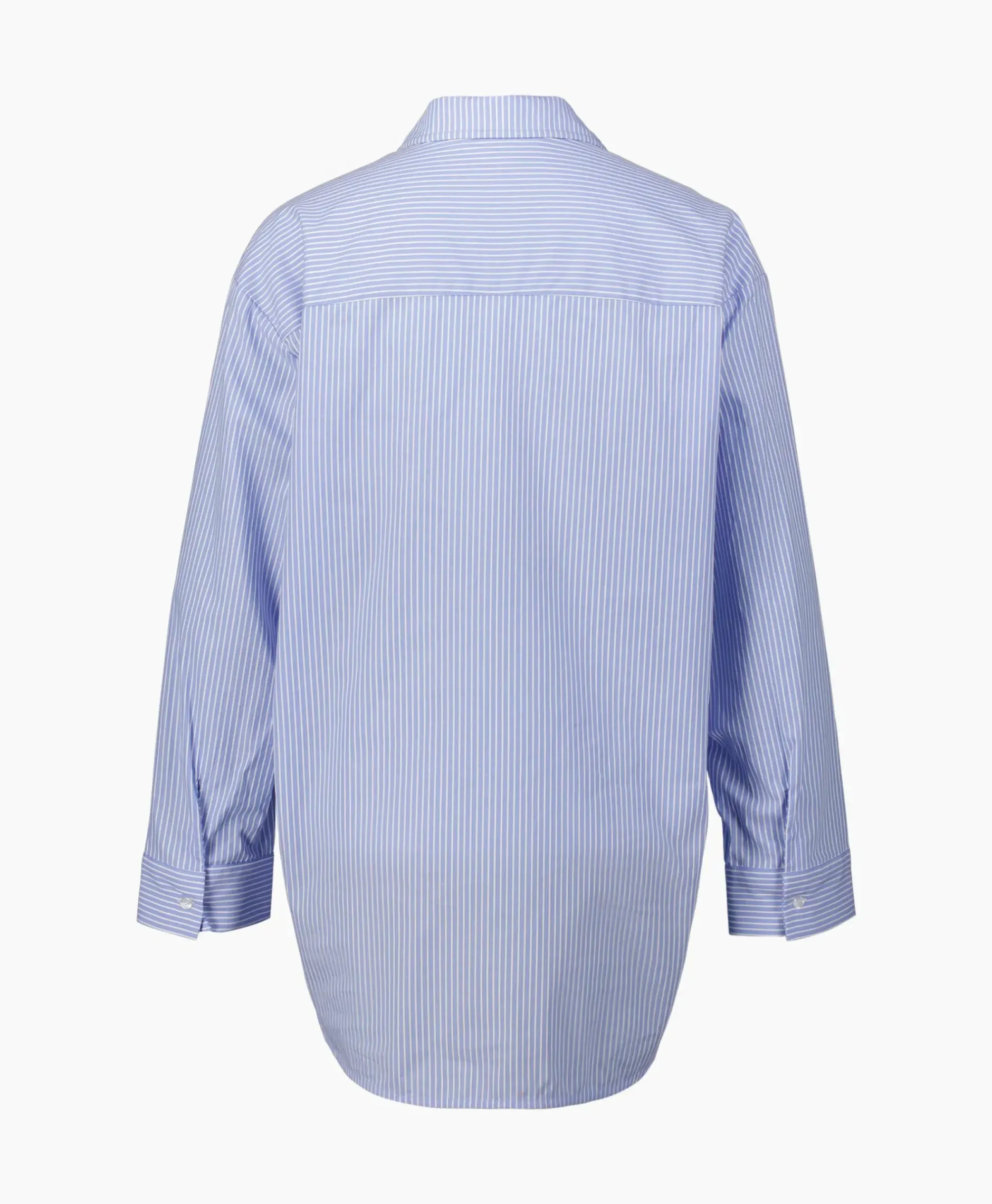 Co'Couture Blouse Double Cuff Stripe Licht Blauw^Co'couture Outlet