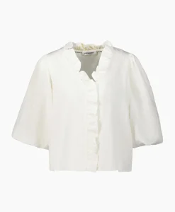 Co'Couture Blouse Sueda Puff Wit^Co'couture New
