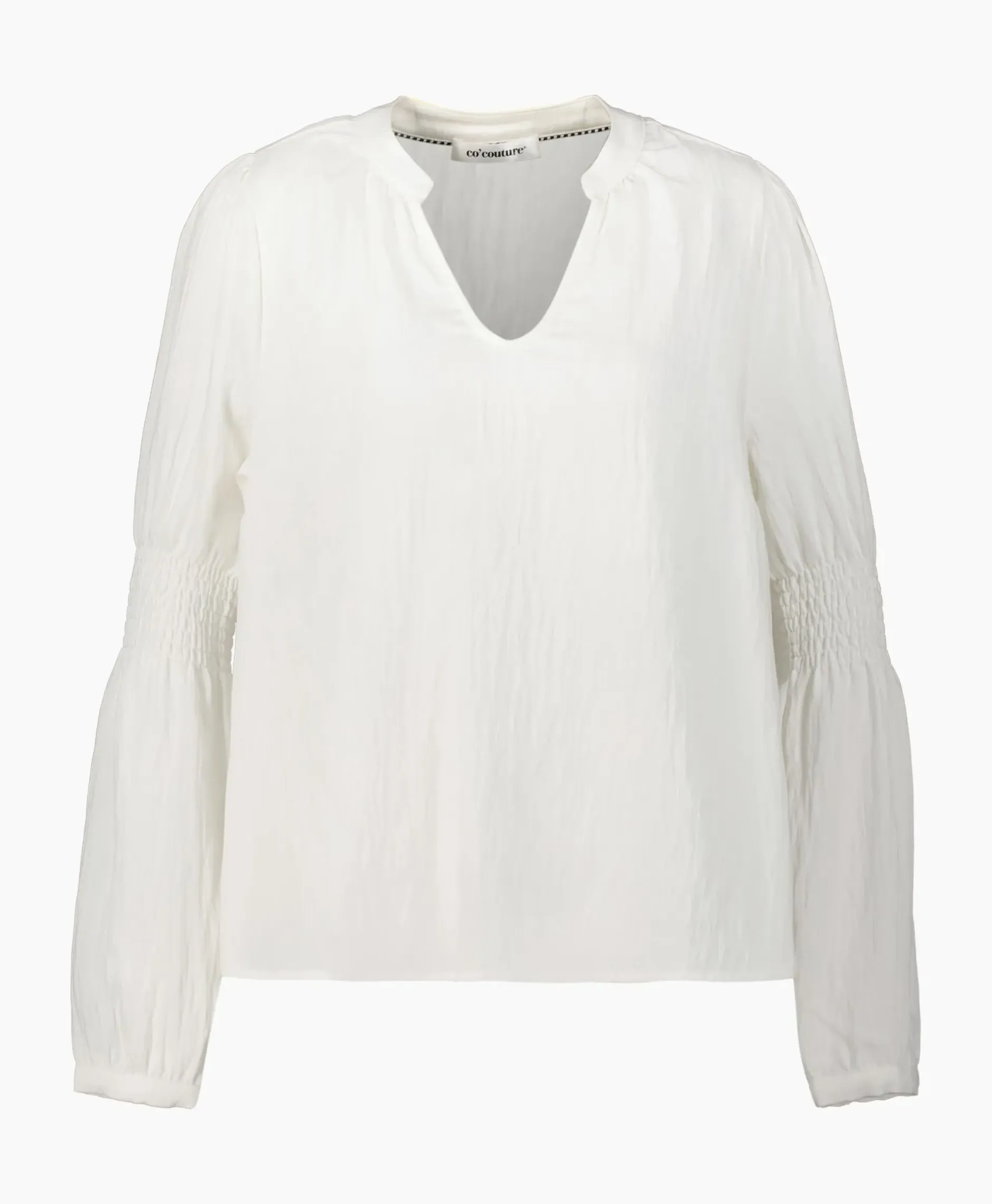 Co'Couture Blouse Sueda Smock Sleeve Wit^Co'couture Hot
