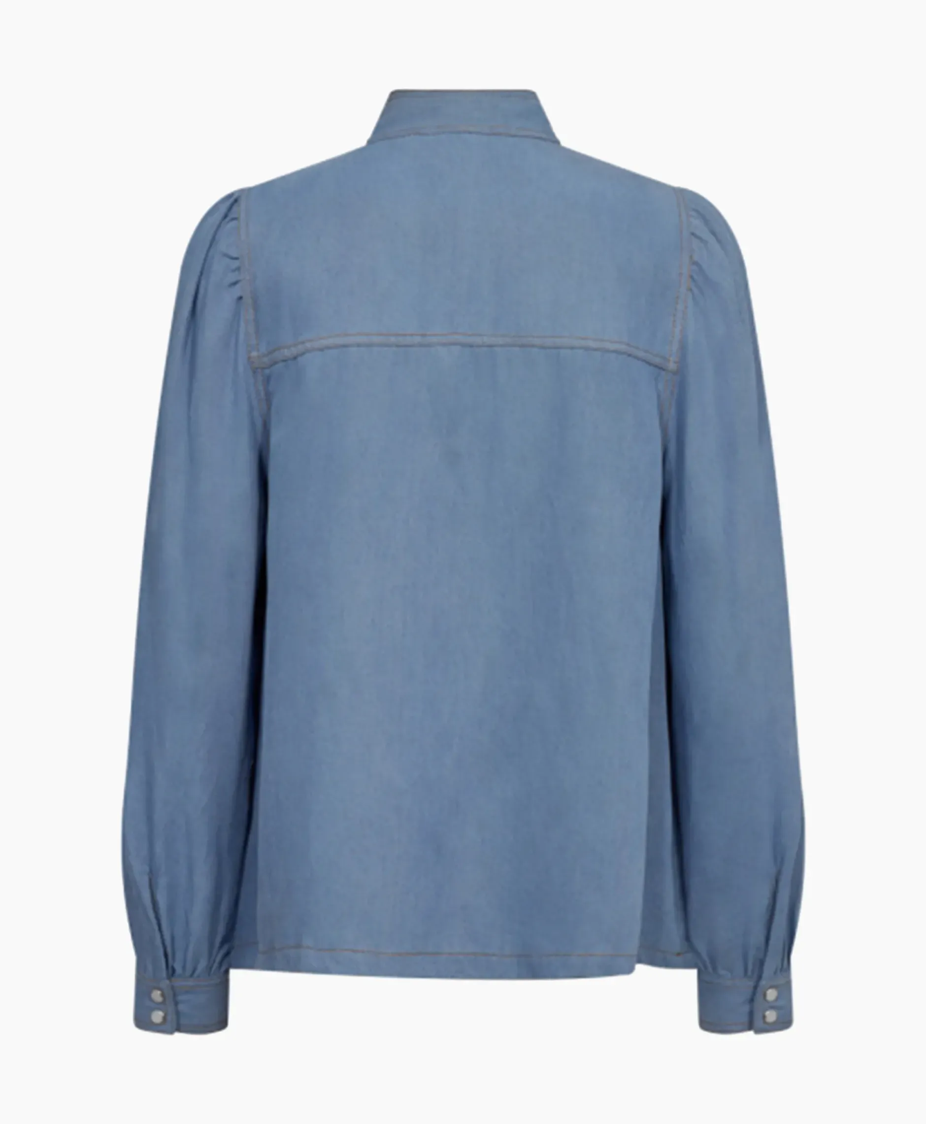 Co'Couture Blouse Titus Denim Blow Blauw^Co'couture Clearance