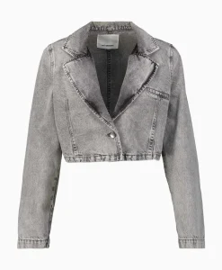Co'Couture Jack Vika Crop Grijs^Co'couture