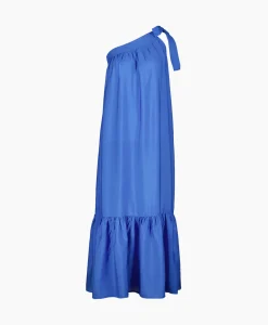 Co'Couture Maxi Jurk Callum Assymetrisch Blauw^Co'couture Outlet