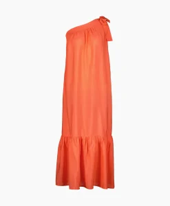 Co'Couture Maxi Jurk Callum Assymetrisch Peach^Co'couture Discount