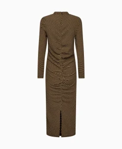 Co'Couture Mini Jurk Nova Bruin^Co'couture Clearance