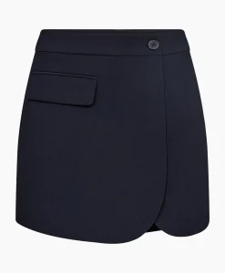 Co'Couture Minirok Vola Wrap Skort Donker Blauw^Co'couture Clearance