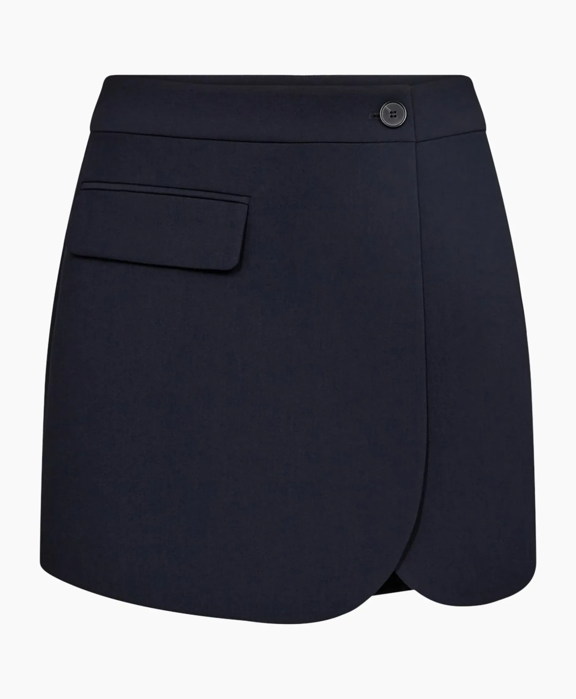 Co'Couture Minirok Vola Wrap Skort Donker Blauw^Co'couture Clearance
