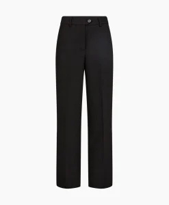 Co'Couture Pantalon Vola Wide Zwart^Co'couture