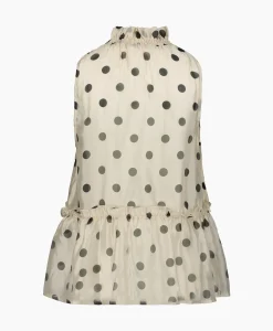 Co'Couture Top Drewcc Dot Halterneck Zwart^Co'couture Discount