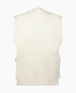 Bodywarmer Heavy Jersey Mixed Zipped Wit^Cp Company Online