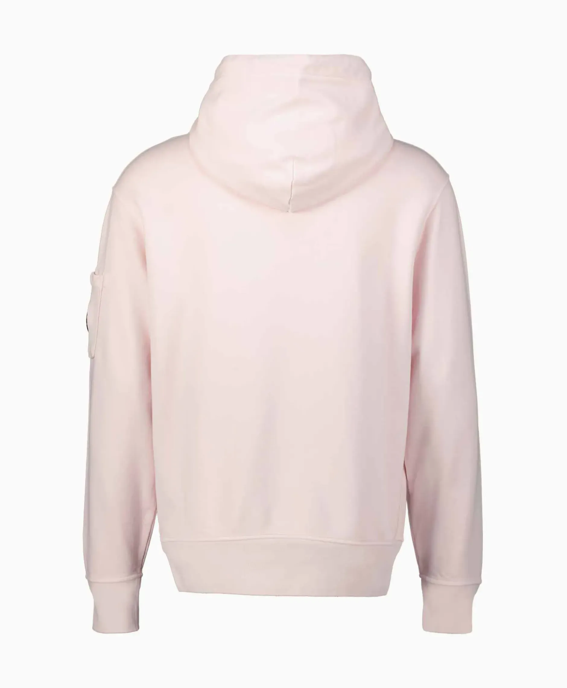 Hoodie Cotton Diagonal Fleece Lens Rose^Cp Company