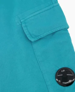 Korte Broek Short Fleece Cargo Blauw^Cp Company