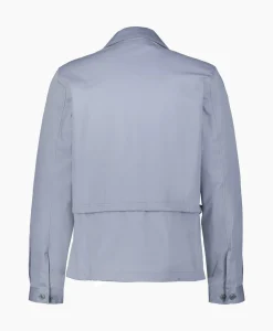 Overhemd Metropolis Garbadine Pocket Shirt Blauw^Cp Company Discount