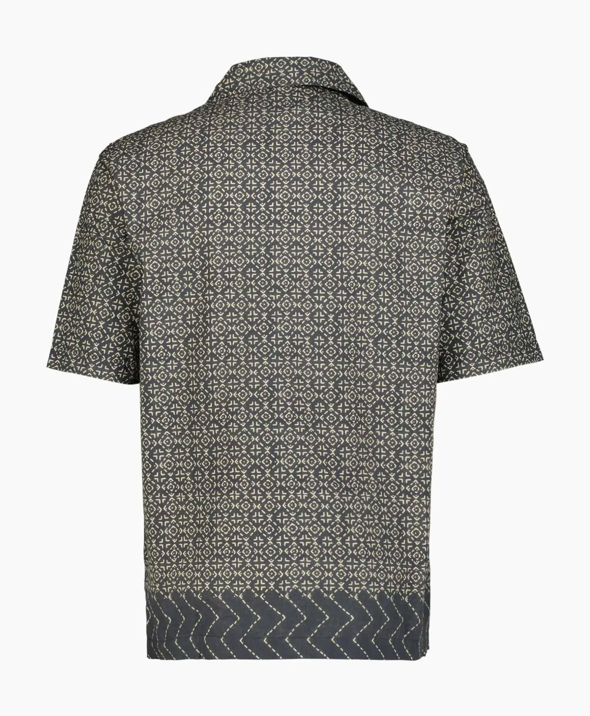 Overhemd Popeline Baja Print Zwart^Cp Company Hot