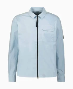Overshirt Gabardine Zipped Licht Blauw^Cp Company New