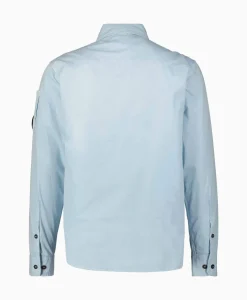 Overshirt Gabardine Zipped Licht Blauw^Cp Company New