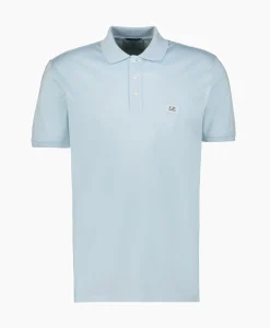 Polo Mercerized Jersey Licht Blauw^Cp Company Online