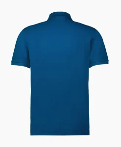 Polo Stretch Piquet Striped Collar Blauw^Cp Company Clearance