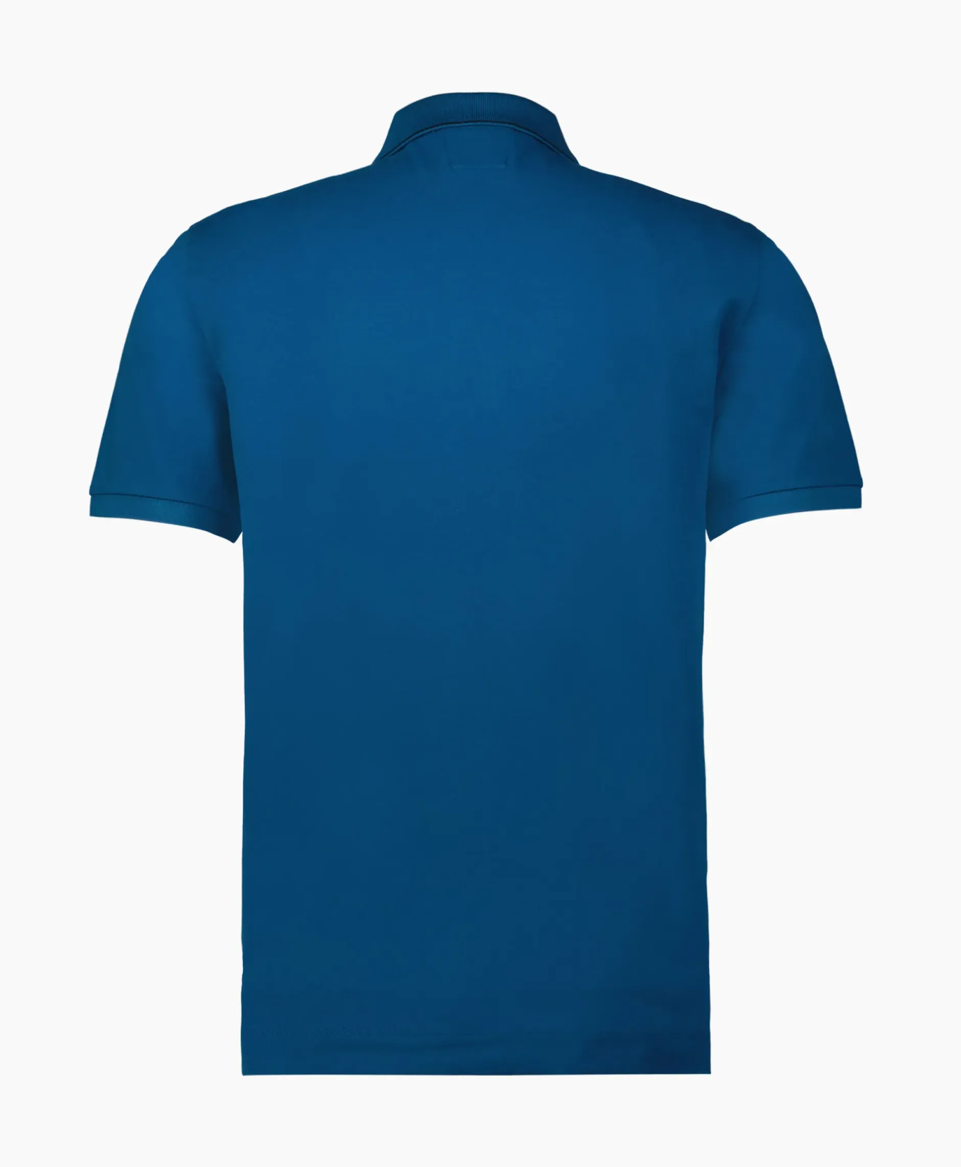 Polo Stretch Piquet Striped Collar Blauw^Cp Company Clearance
