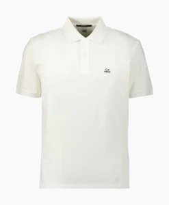 Polo Stretch Piquet Regular Wit^Cp Company
