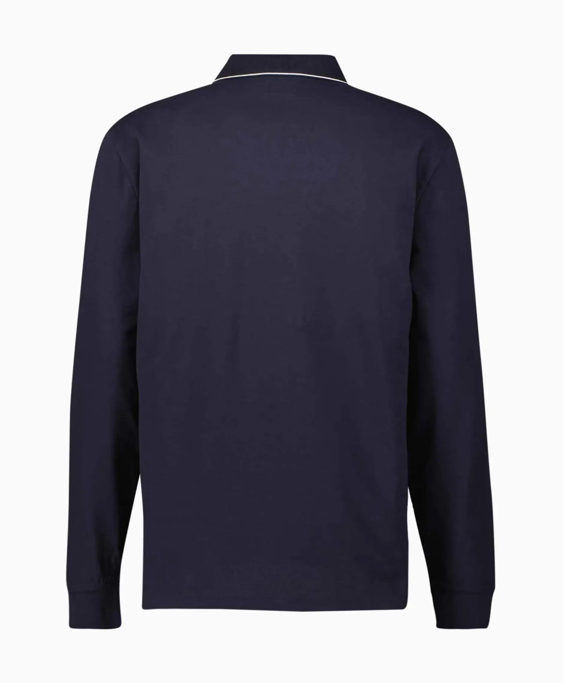 Polo Stretch Piquet Regular Long Sleeve Donker Blauw^Cp Company New