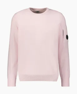 Pullover Cotton Crepe Knit Rose^Cp Company Discount