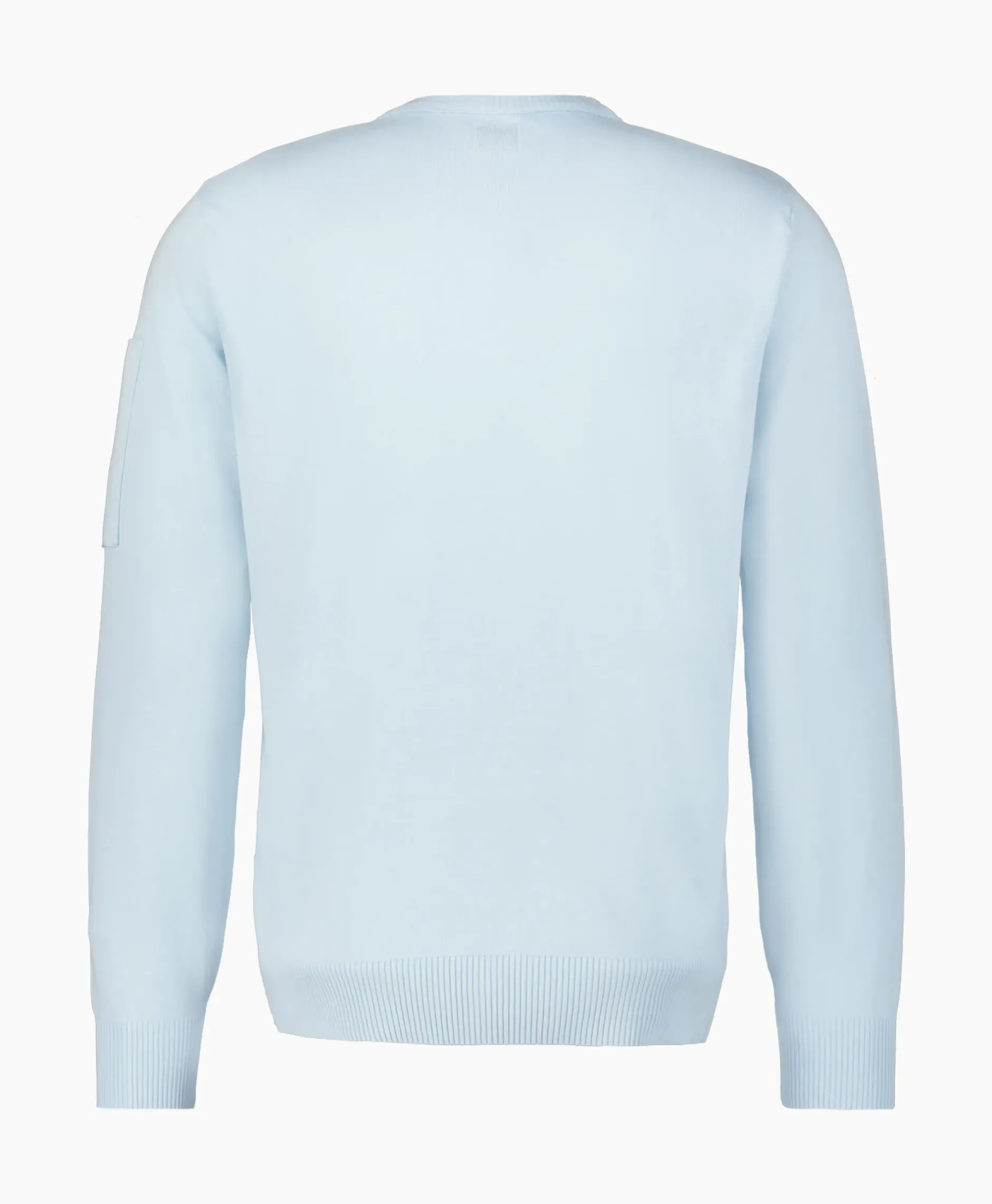 Pullover Cotton Crepe Knit Licht Blauw^Cp Company Discount